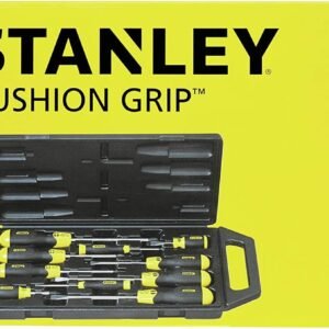 Stanley,  10 pcs Set - Flared 3mm X 75mm,  5 mm X 100mm, 6.5mm X 45mm,  6.5mm X 150mm, 8mm X 150mm,  PH0 X 60mm, PH #1 X 75mm, PH
