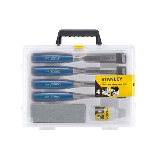 Stanley, 5002 CHISEL SET 6 12 18 25 OIL AND STONE - Image 9
