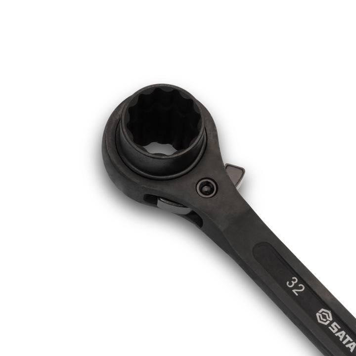 SATA, Construction Ratcheting Wrench 19x21mm - Image 4