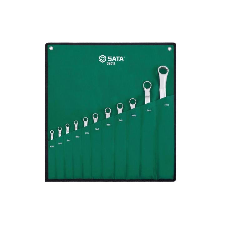 SATA,10 PCS METRIC DOUBLE OPEN END WRENCH 5.5-32 MM SET - Image 7