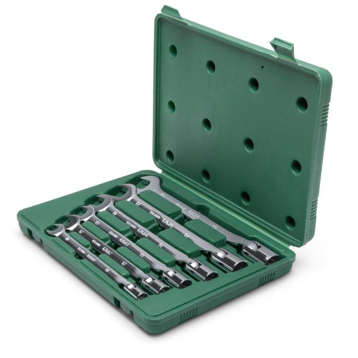 SATA, 6 Pc. Metric Double Flex Head Socket Wrench Set (10-19 mm) - Image 7