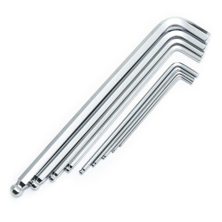 SATA, 9PC EXTRA LONG TORX HEX KEY SET - Image 4