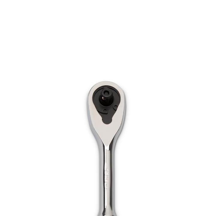 SATA, 1/4” Drive Quick-Release Teardrop Ratchet with Comfort Grip Handle (72 Teeth) - Image 3
