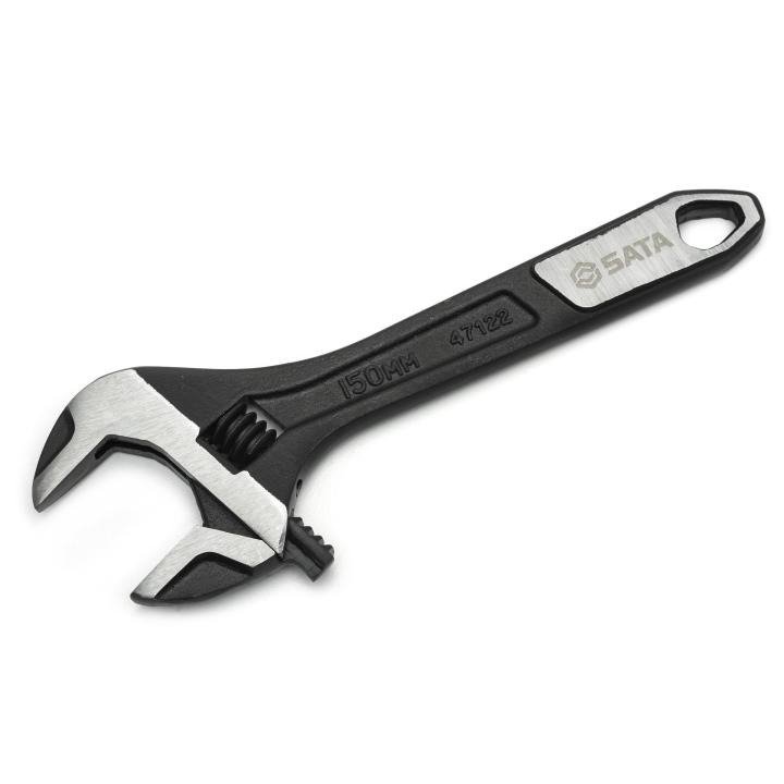 SATA, 6" WIDE JAW ADJUSTABLE WRENCH