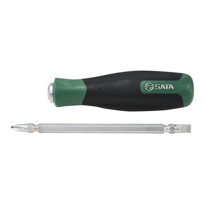 SATA, Cushion Grip Reversible Screwdriver #2x6mmx100mm - Image 2