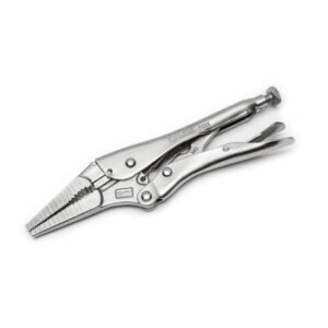 SATA, LONG NOSE LOCKING PLIERS 9"