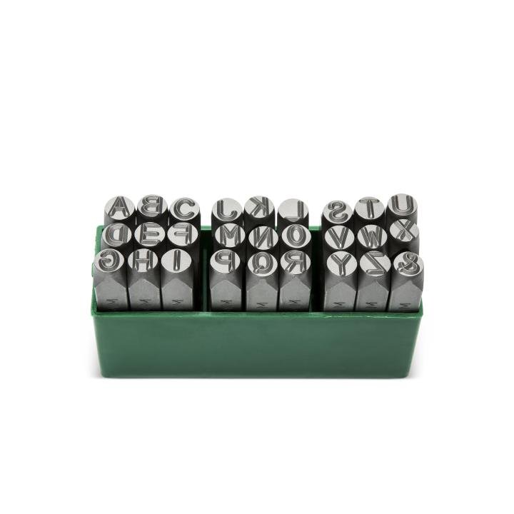 SATA, 27 PC. LETTER PUNCH SET 8MM - Image 4