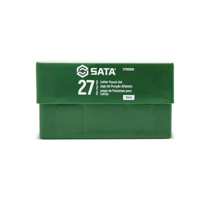 SATA, 27 PC. LETTER PUNCH SET 8MM - Image 3