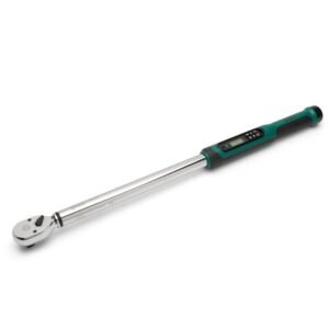 SATA, 1/2"DR ELECTRONIC  TORQUE WRENCH, 72T Flex head,  34 -  340 NM