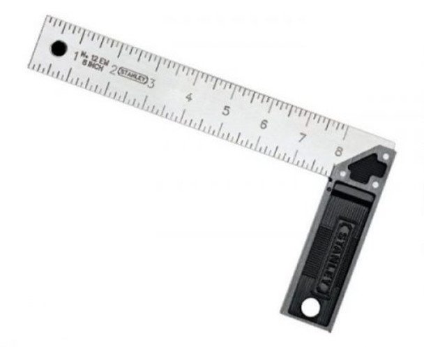 Stanley, Stanley ® Squares, Try Square Cast  Zinc Handle, 250mm